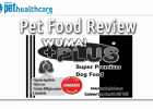 Pet Food Review WUMA! Plus